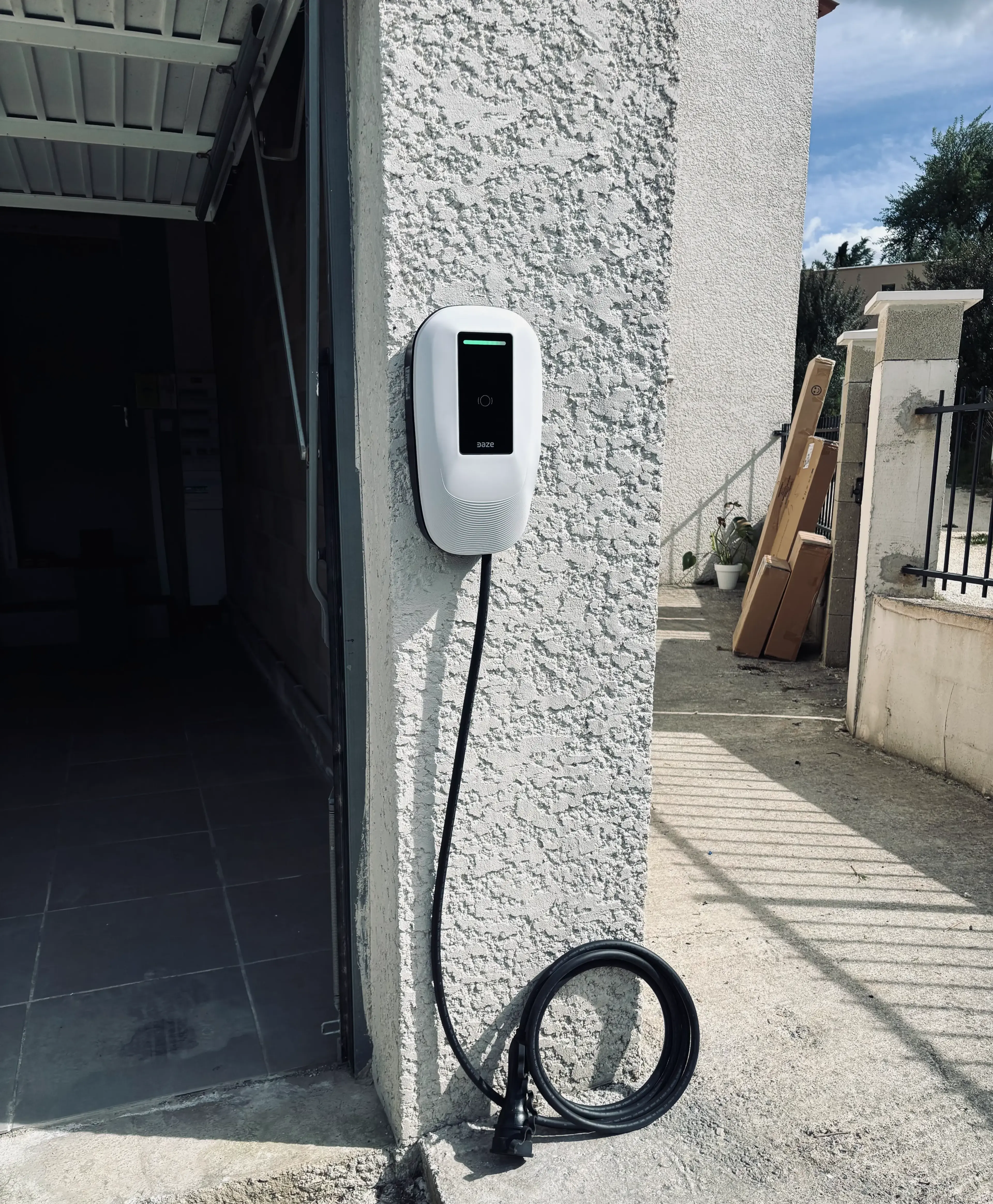 Installation Wallbox 11 kW chez particulier en Occitanie